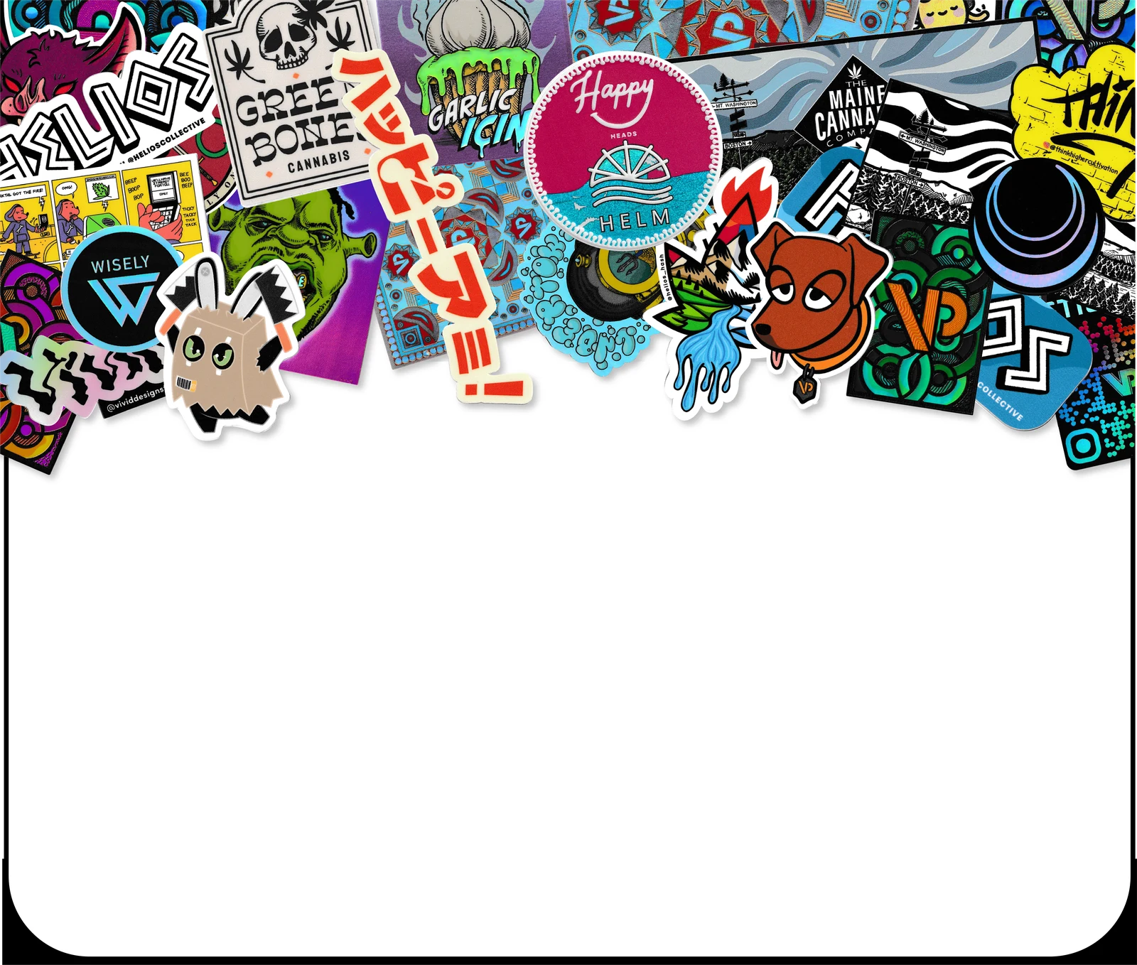 VinylPac sticker collection